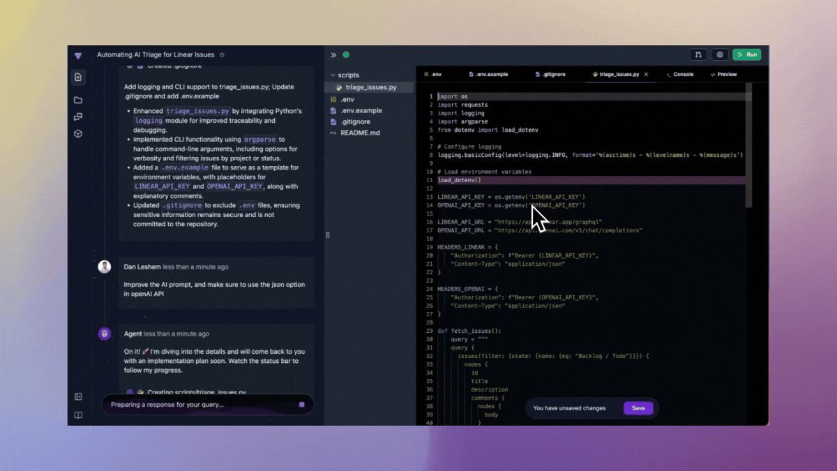 new AI Coding experience